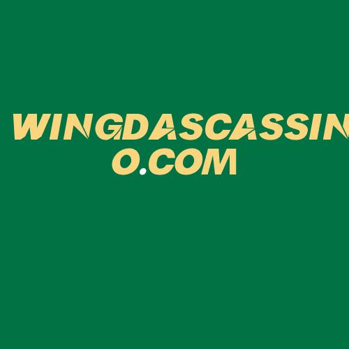 Logo da WINGDASCASSINO